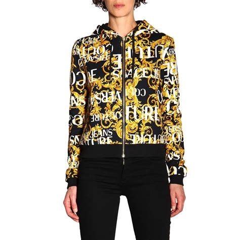 versace sweatshirt womens|versace jeans sweatshirt.